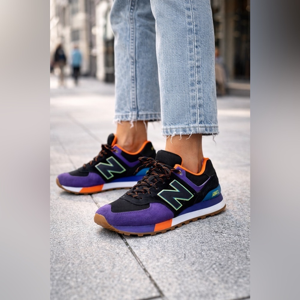Rare New Balance factory sample pair (ML574PT2) not originally sold at retail.